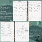 PLANBERRY Large Weekly Planner Premium – Undated Life & Budget Planner to Hit Your Goals & Live Happier – Organizer & Productivity Journal with Habit Tracker – 8x10.4″ Hardcover (African Terracotta) - Image 4